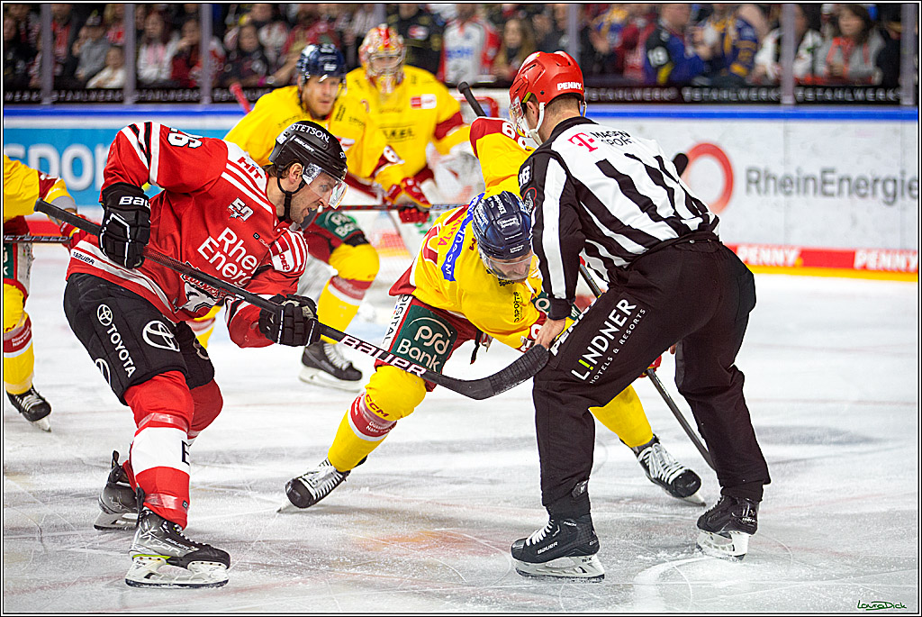 PENNY DEL; Koelner Haie- Duesseldorfer EG; Koeln, 02.01.2023